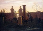 Caspar David Friedrich Kegelgens Grab oil painting